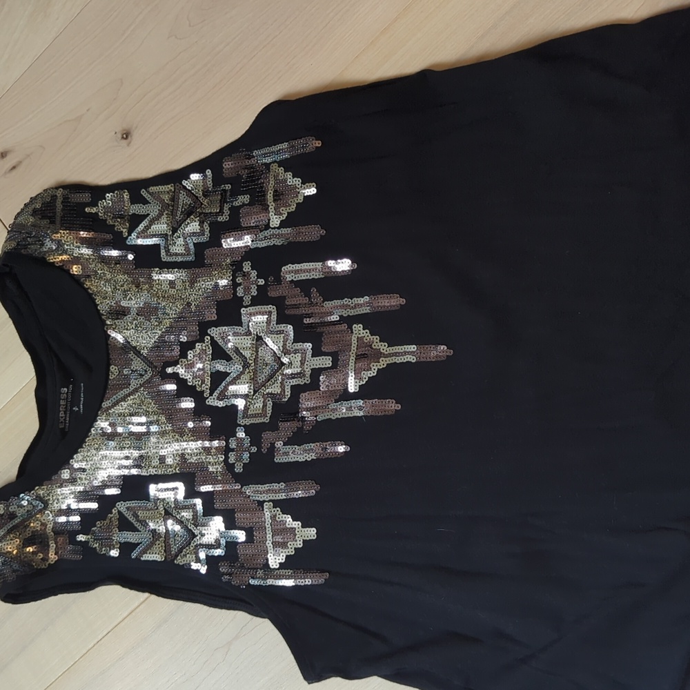 Express Sequin Tank